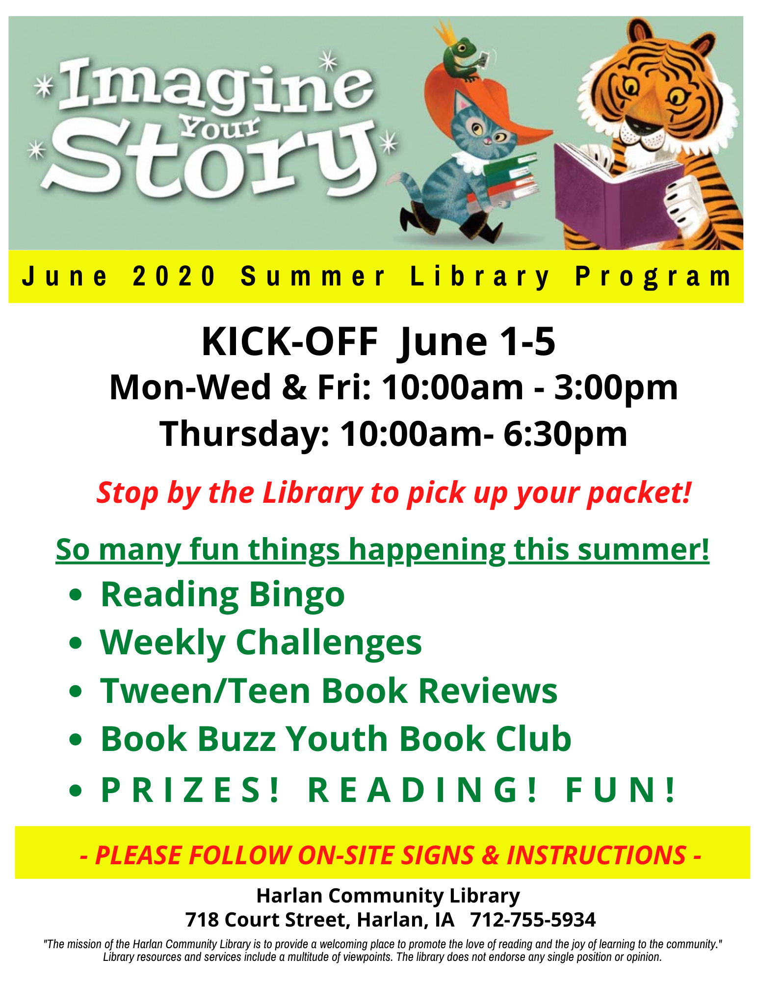 rockaway township library childrens programs march