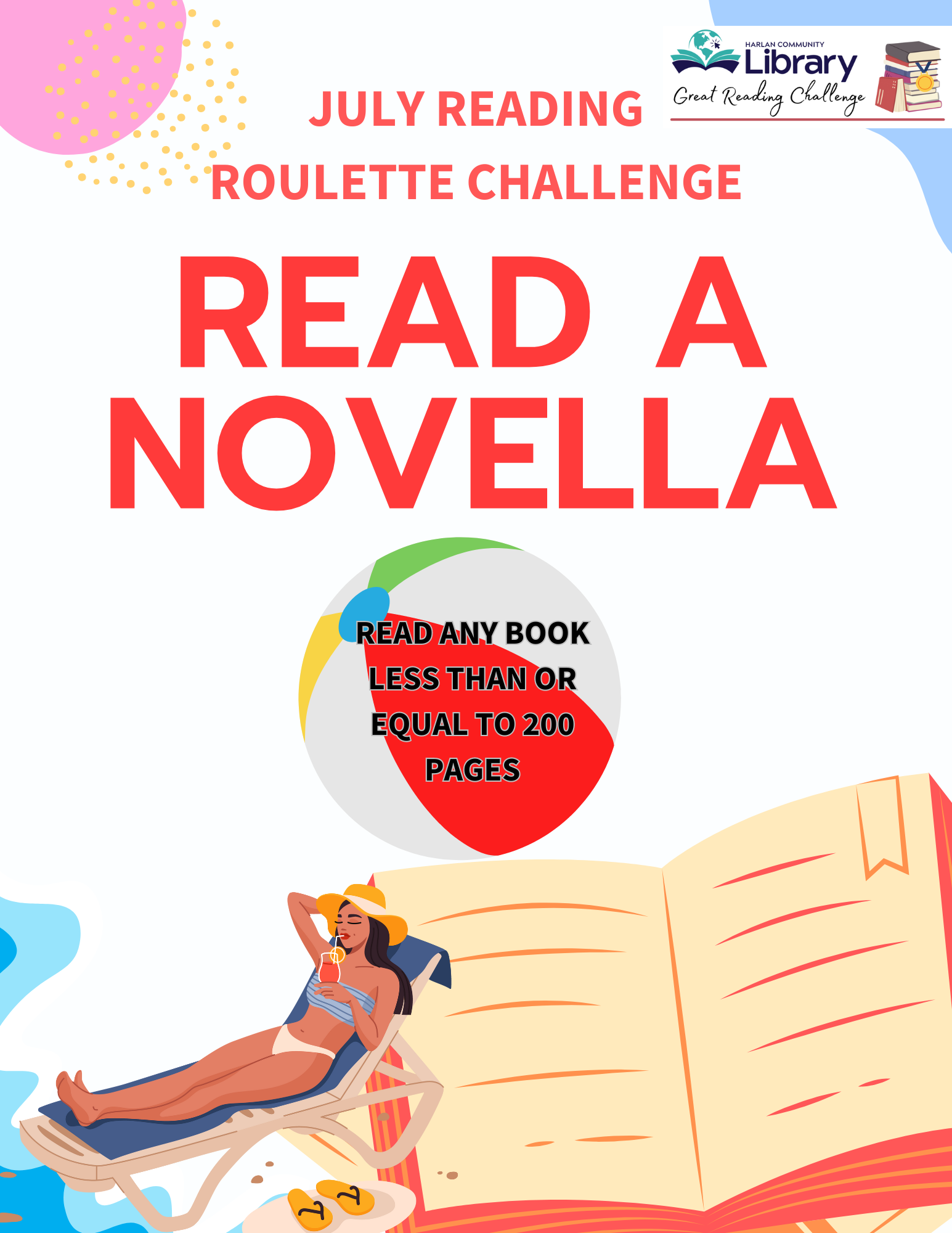 July Reading Roulette Challenge